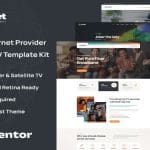 Zeinet – Internet Provider & Satellite TV Elementor Template Kit