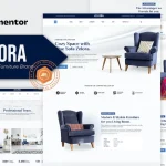 Zelora: Elementor Template Kit for Armchair & Furniture Brands