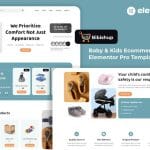Bibishup - Elementor Pro Template Kit for Baby & Kids Ecommerce
