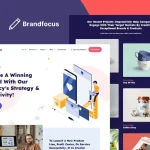 Brandfocus – Elementor Template Kit for Branding Agency Services