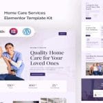 Theycare – Home Care Services Elementor Template Kit
