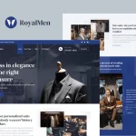 RoyalMen – Elementor Template Kit for Tailored Suits
