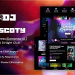 Discoty – Elementor Template Kit for DJ & Night Club