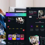 Dusk: Elementor Template Kit for Creative Dark Agencies
