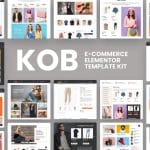 Kob - E-Commerce Elementor Pro Template Kit