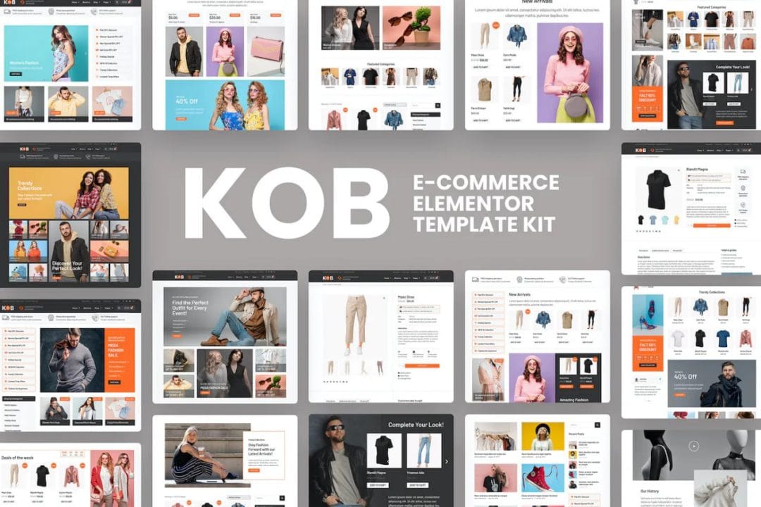 elementor-kit-11 kob - e-commerce elementor pro template kit - image 1