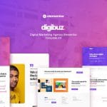 Digibuz - Digital Marketing Agency Elementor Template Kit