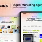 Alexais - Digital Marketing Agency Elementor Template Kit