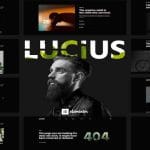 Lucius - Personal Portfolio Elementor Template Kit