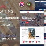 RoofBuild: Elementor Template Kit for Roof Building Elements & Services