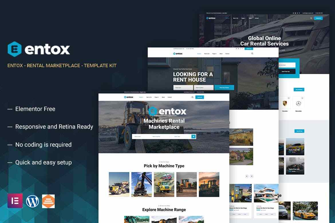 elementor-kit-sep-16 entox: elementor template kit for car rental marketplaces - image 1