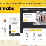 Alkahraba: Elementor Template Kit for Electrical Shops with WooCommerce