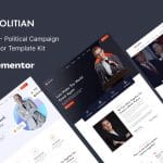 Politian: Elementor Template Kit for Political Campaigns & Elections