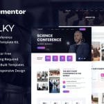 Talky: Elementor Template Kit for Events & Conferences