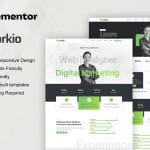 Workio: Elementor Template Kit for Digital Services & Creative Portfolios