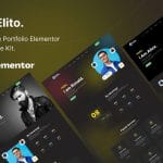 Elito: Elementor Template Kit for Creative Portfolio Websites