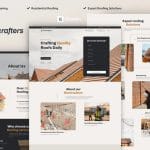 Roofcrafters: Elementor Template Kit for Roofing Companies