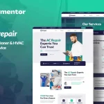 Airepair – Elementor Template Kit for HVAC & AC Repair Services