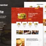 Xabite: Elementor Template Kit for Burger Fast Food Restaurants