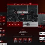 Bikers & Around - Motorcycle Club Elementor Template Kit