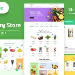 Grocerex - Grocery Store Elelmentor Pro Template Kit