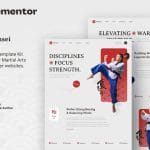 Sensei – Martial Arts Club & Trainer Elementor Template Kit