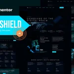 Devshield: Elementor Pro Template Kit for Cybersecurity Services