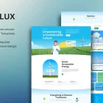Ecolux: Elementor Template Kit for Green Renewable Energy Websites
