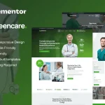 GreenCare – Elementor Template Kit for Medical Services Websites