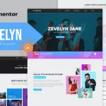 Zevelyn: Elementor Template Kit for Music Bands & Musicians