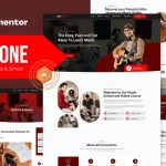 Zevone: Elementor Template Kit for Music Lessons & School Websites