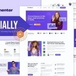 Zocially: Elementor Template Kit for Social Media Marketing & Analytics