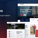 Jetrans: Elementor Template Kit for Logistics & Transportation Services