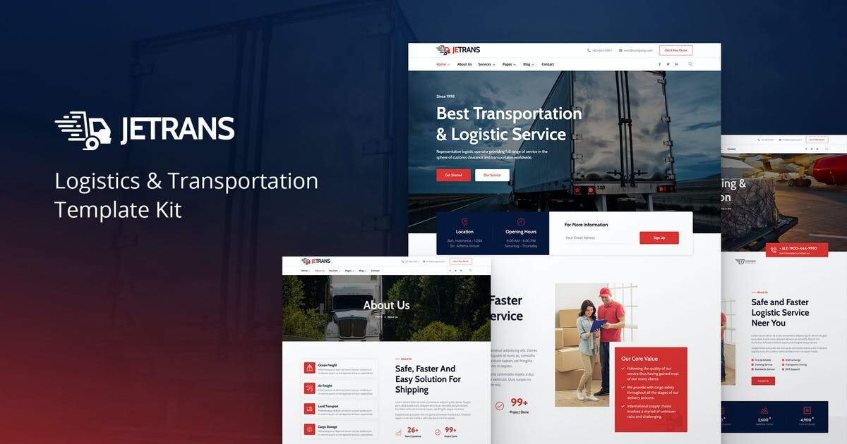 elementor-kits1-19 jetrans: elementor template kit for logistics & transportation services - image 1