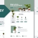Plantsy: Elementor Template Kit for Houseplants & Indoor Gardening