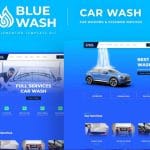 Bluewash: Elementor Template Kit for Car Washing & Cleaning Services
