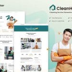 CleanHouse: Elementor Template Kit for Cleaning Services