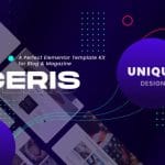 Ceris: Elementor Template Kit for Blogs & Magazines