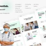 Dentlab: Elementor Template Kit for Dentist & Dental Clinic Websites