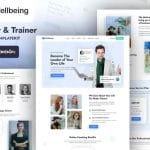 Wellbeing: Elementor Template Kit for Speakers & Trainers
