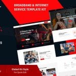 Protel: Elementor Template Kit for Broadband & Internet Providers