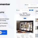 Ezuumz: Elementor Template Kit for Video Conferencing & Webinar Platforms
