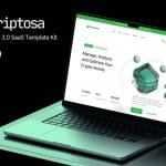 Kriptosa: Elementor Template Kit for Web3 SaaS Solutions