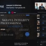 Lawrist: Elementor Template Kit for Lawyers & Legal Services