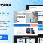 Carefuse: AI Health App Elementor Template Kit for Healthcare Solutions