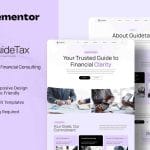 GuideTax: Elementor Template Kit for Tax Advisors & Financial Consultants