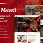 Meati: Elementor Template Kit for Meat Restaurants & Steakhouses