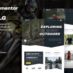 Elgone: Elementor Kit for Cycling & Mountain Bike Club Websites