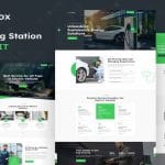 Energox – EV Charging Station Elementor Template Kit