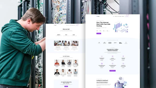 Hostly: Elementor Template Kit for Web Hosting Services